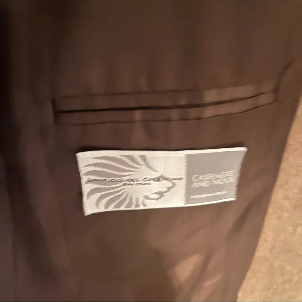 Cashmere Brown Blazer Made in Italy